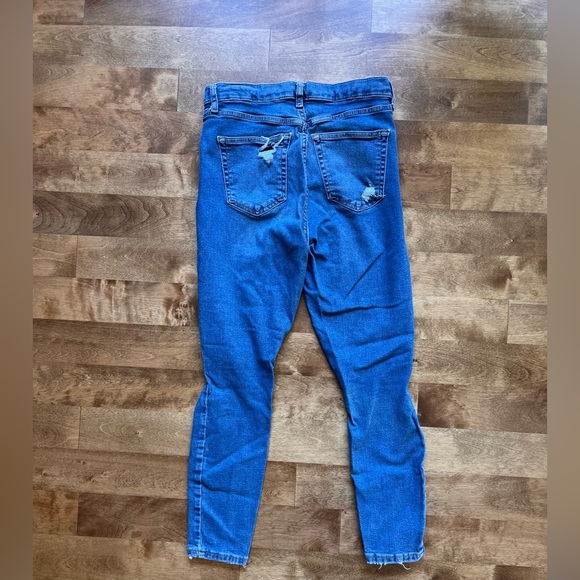 TOPSHOP High-Rise Skinny Ankle 30 - Picture 2 of 12